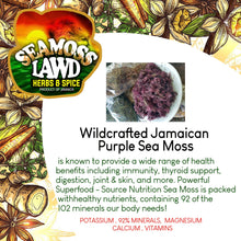 Load image into Gallery viewer, Wildcrafted Jamaican Purple Sea Moss
